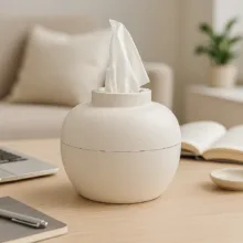 جعبه دستمال کاغذی چوبی روز مید مدل Br 17