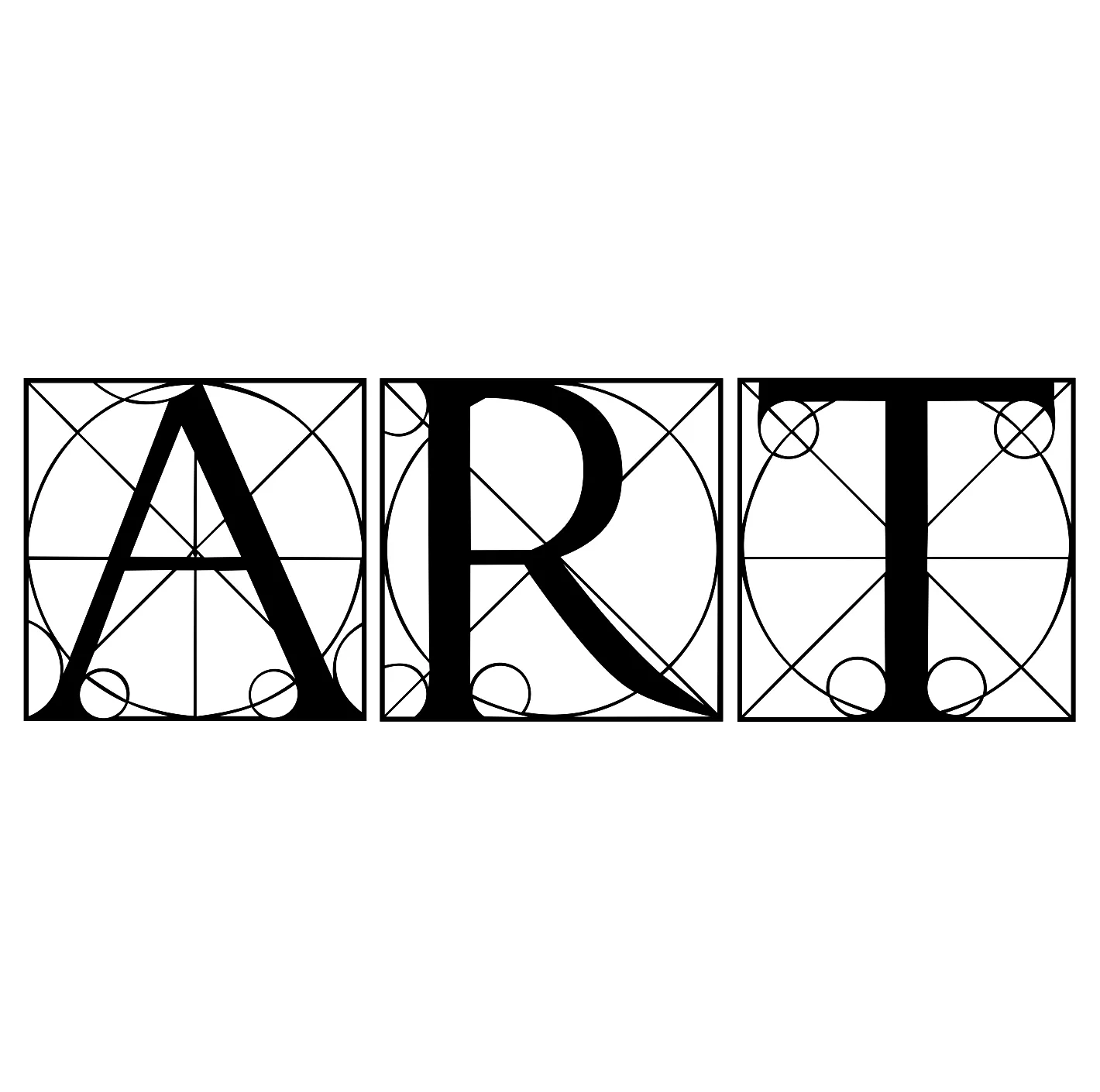 شابلون مدل ART کد SP383-1 مجموعه 3 عددی