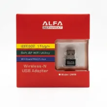 USB کارت شبکه آلفا نتورکس مدل UW06