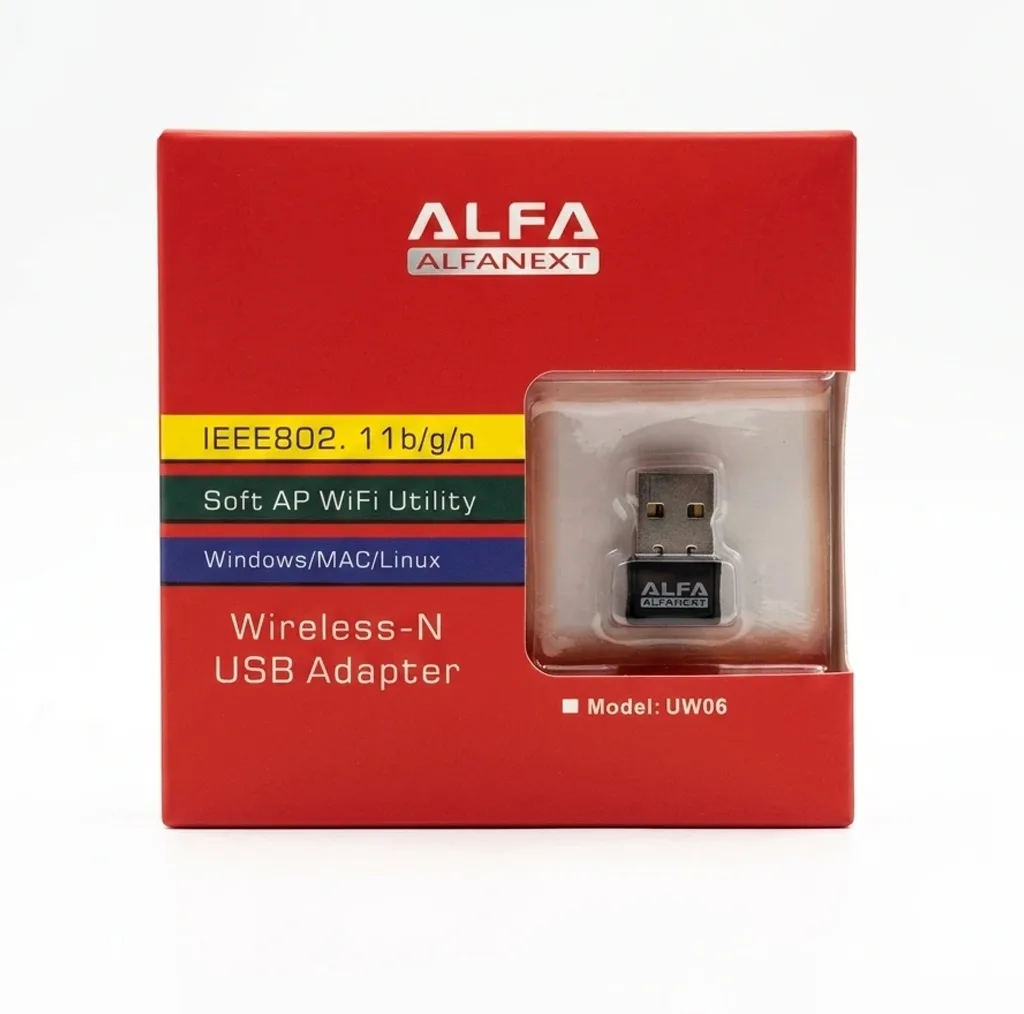 USB کارت شبکه آلفا نتورکس مدل UW06