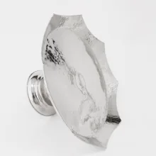 شیرینی خوری مسی مدل خورشیدی کروم کد ZH316.3