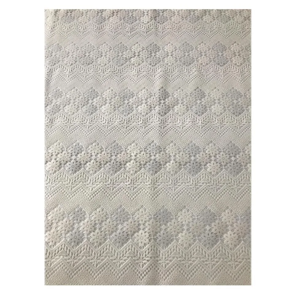 سفره 12 نفره مدل رویال طرح گیپور کد 015 سایز 250*140 سانتی متر