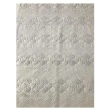 سفره 6 نفره مدل رویال طرح گیپور کد 04 سایز 140×100 سانتی متر