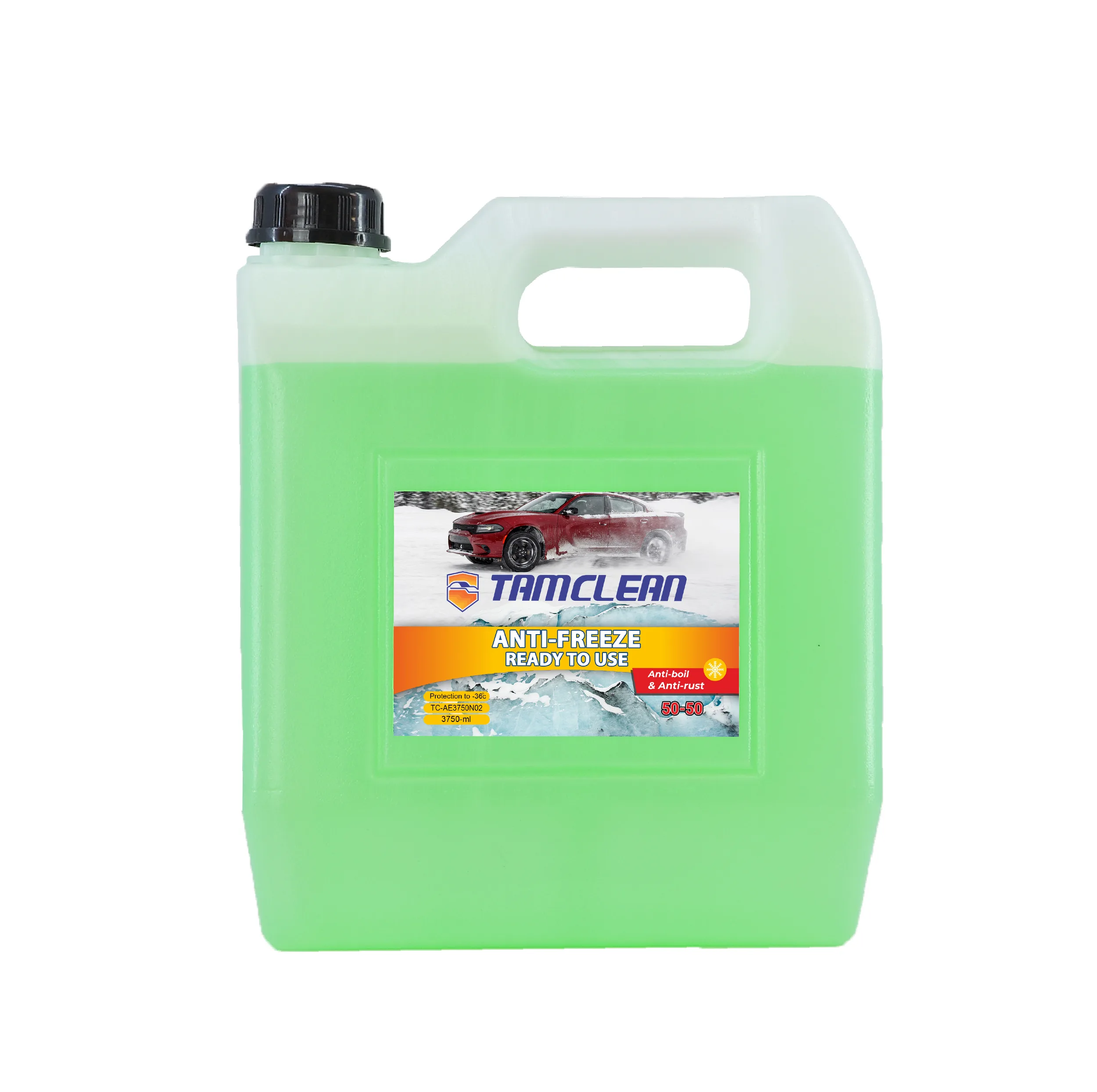 ضدیخ آماده به مصرف تام کلین مدل TC-AE3750N02 حجم 3750 میلی لیتر