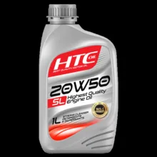 روغن موتور سیکلت نیمه سنتتیک اچ تی سی اویل مدل SL 20W-50 حجم 1 لیتر