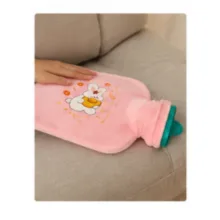 کیسه آب گرم ۲ لیتری طرح خرگوشی فانتزی با روکش نرم