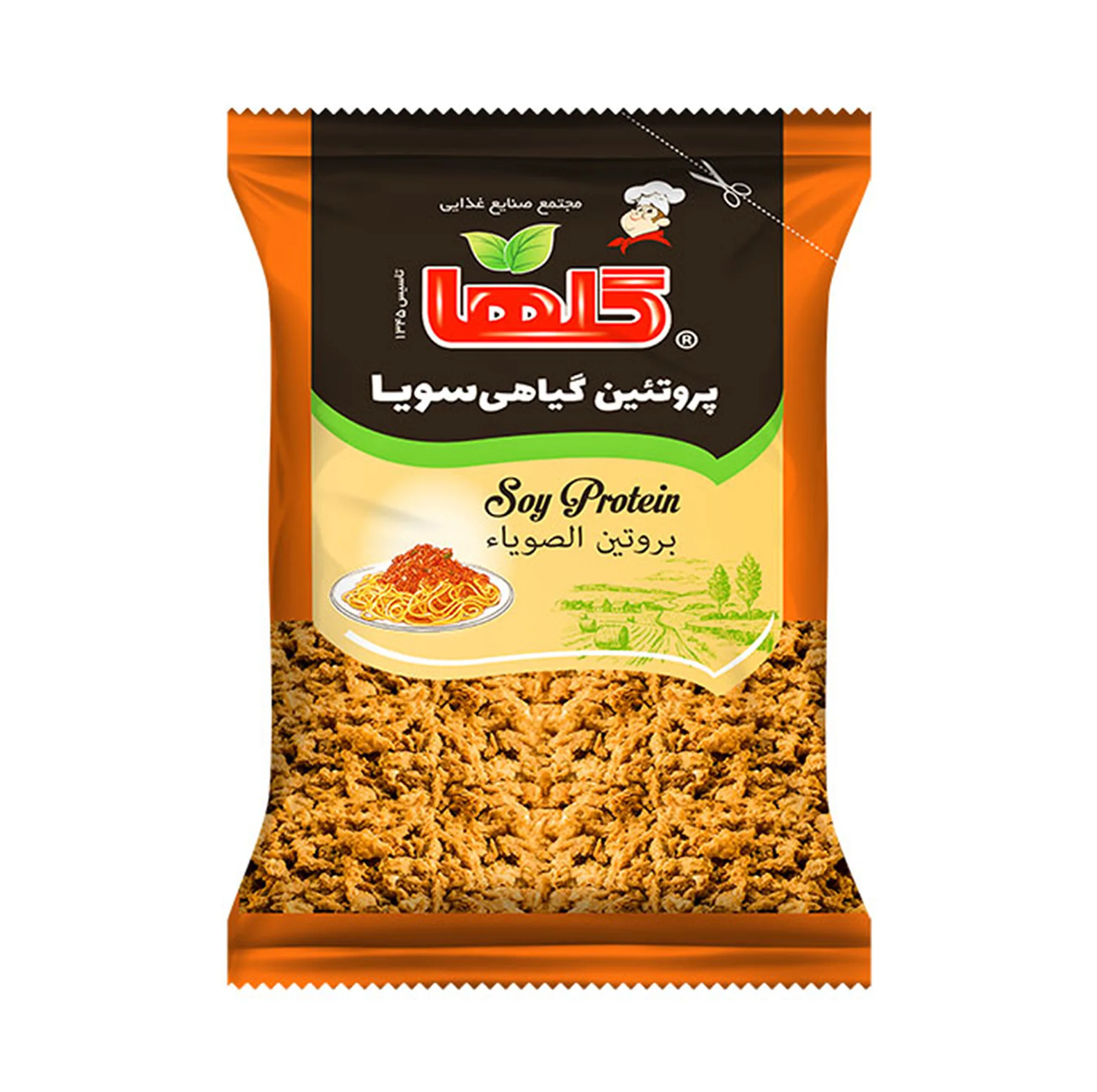 سویا گلها - 200 گرم بسته 2 عددی