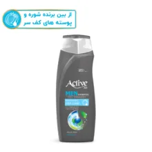 شامپو ضد شوره مو اکتیو مدل Climbazole حجم 350 میلی‌لیتر