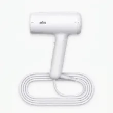 سشوار خانگی براون مدل HD226SDE مناسب استفاده حرفه‌ای و آرایشگاهی با توان 2200 وات، موتور DC، فناوری تولید یون، تنظیم دما و سرعت در 3 حالت، باد سرد و سری کاهش وز مو