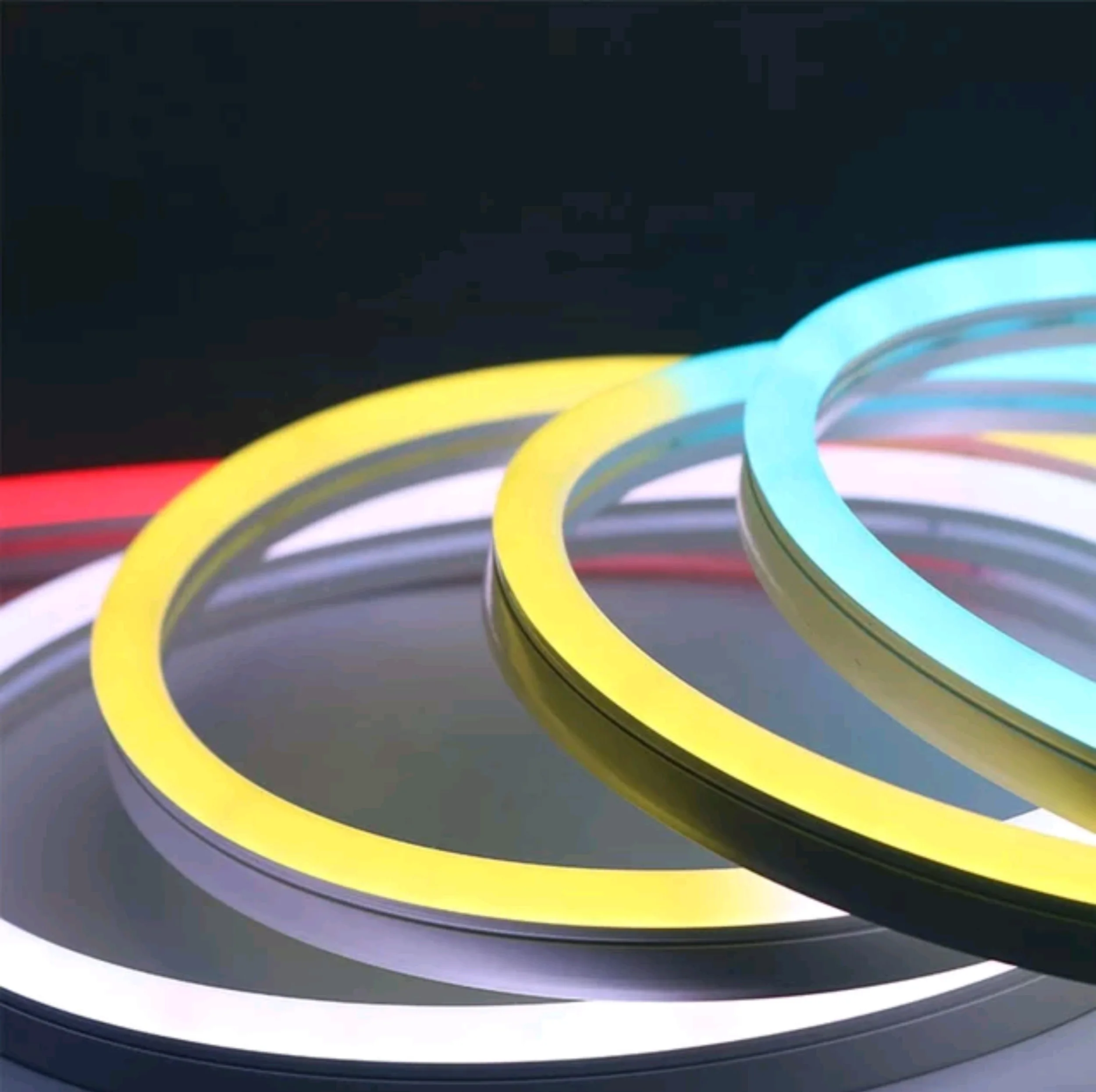 ریسه مدل نئون فلکسی RGB-IC App طول 5 متر
