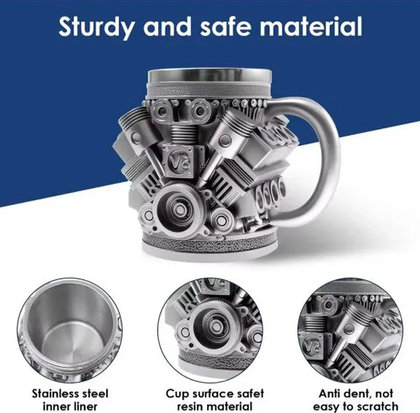 ماگ مدل موتور ماشین V8 - Engin 489