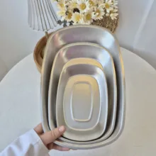 ظرف سرو مدل مستطیل شکل مجموعه 3 عددی
