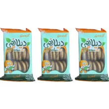 کلوچه سنتی گردویی دیلانچی – 350 گرم بسته 3 عددی