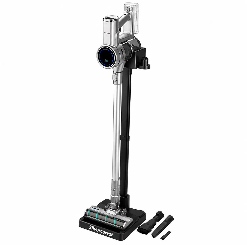 جاروشارژی سیلورکرست با نمایشگر دیجیتال مدل  AD-655