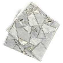 سفره 6 نفره مدل لوتوس طرح پشت نخی کد 04 سایز 140×100 سانتی متر