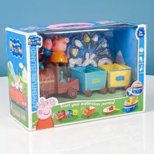 اسباب بازی مدل قطار پپاپیگ مجموعه 5 عددی