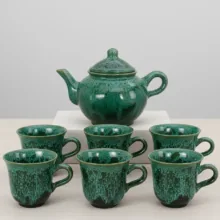 سرویس چای خوری 7 پارچه طرح شره ای