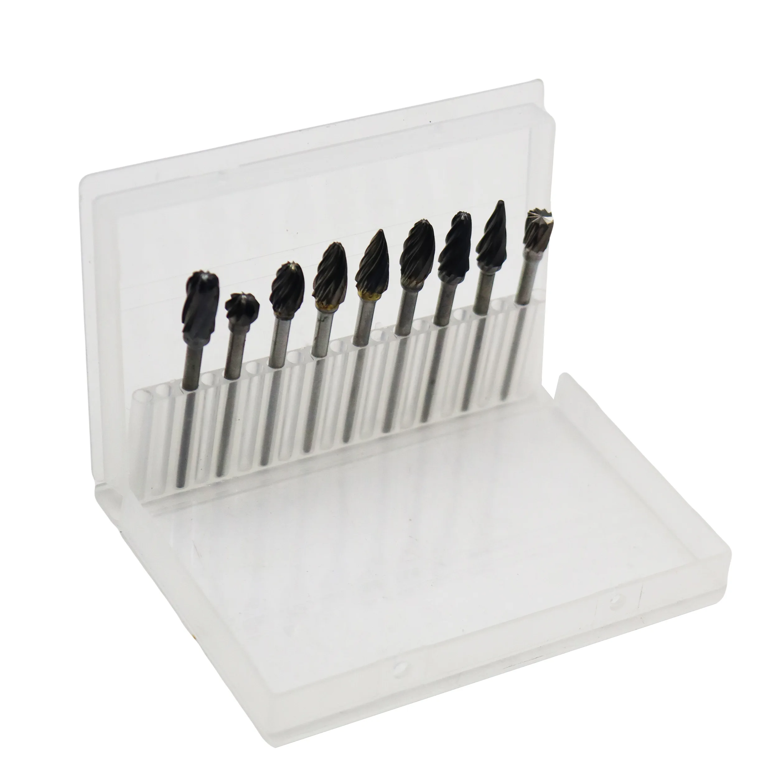 فرز چوب ساب الماسه مدل شیار باز کد YP-3MM-010 مجموعه 10 عددی
