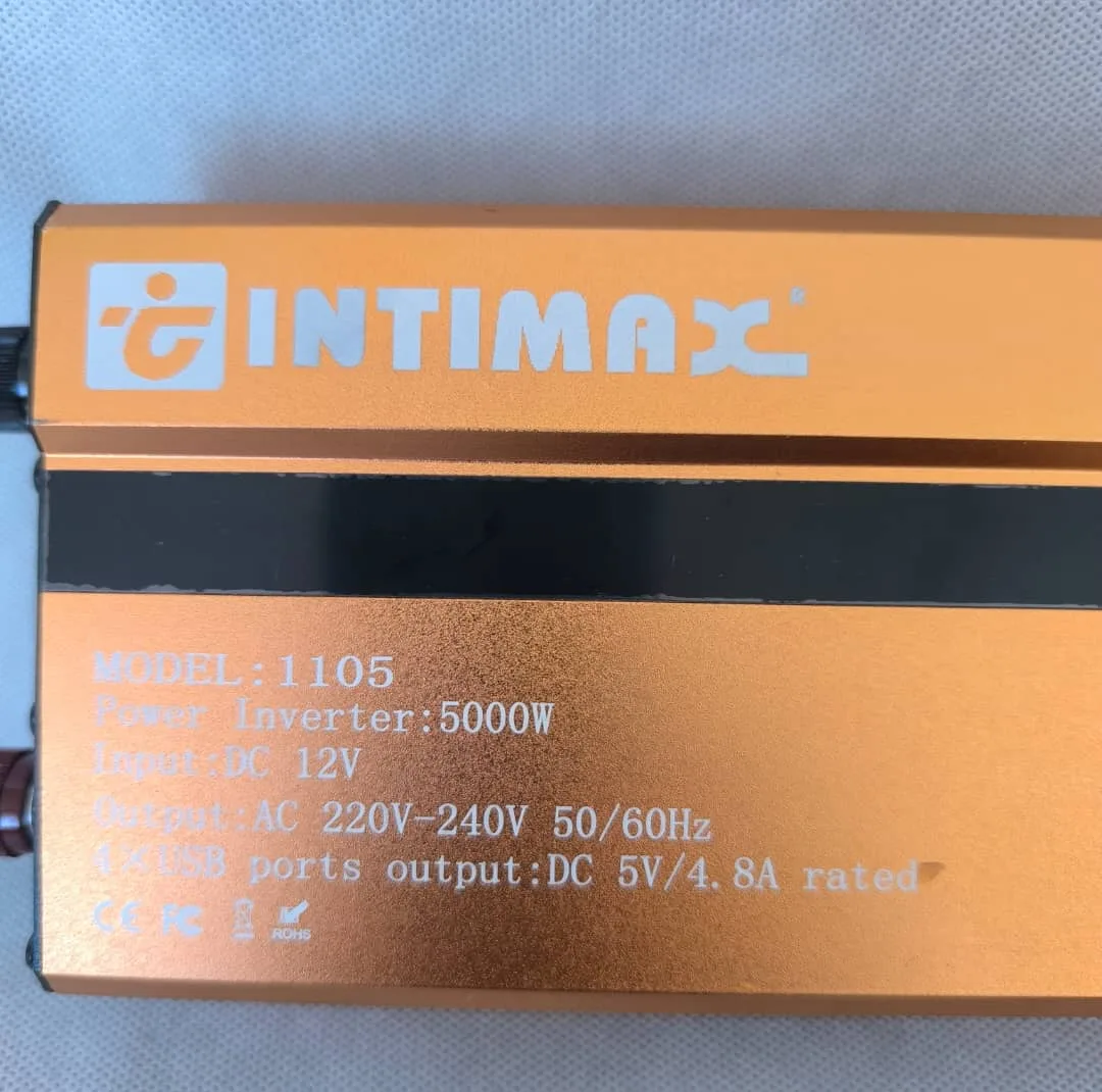 مبدل برق 12به 220 ولت 5000 وات اینتیمکث مدل 5000W