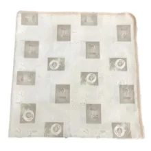 سفره 4 نفره مدل رویال طرح گیپور کد 04 سایز 100×100 سانتی متر