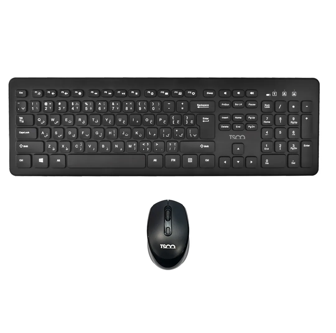 ست کیبورد و ماوس بی سیم تسکو مدل TKM 7011W