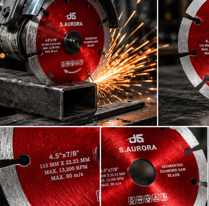 صفحه گرانیت بر آرورا مدل SEG4.5 سایز 115 میلیمتر بسته 2 عددی