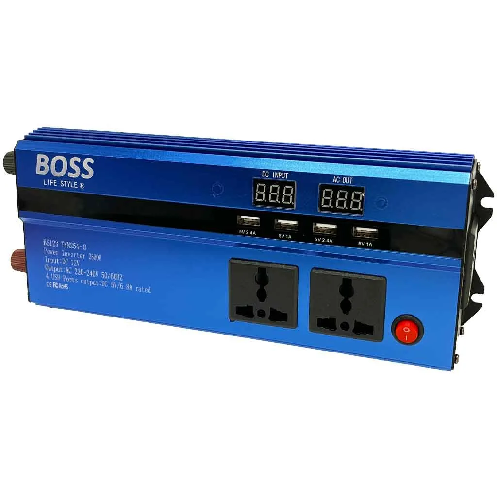 مبدل برق 12 به 220 ولت باس مدل 3500 وات کد jt-35