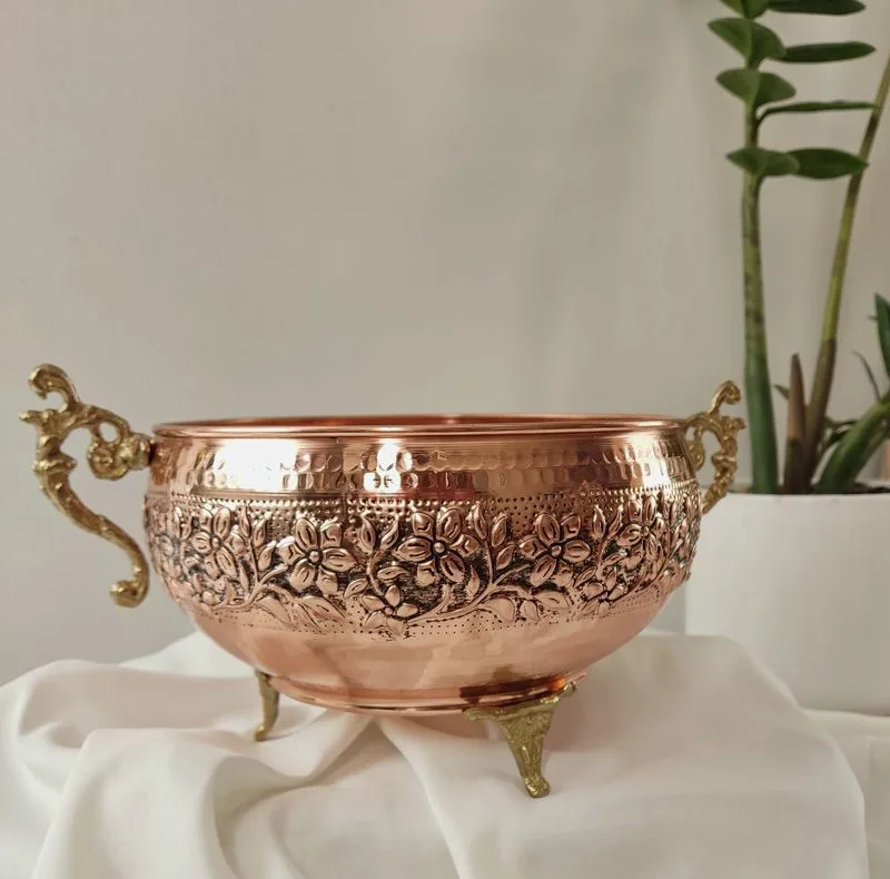 آجیل خوری مسی مدل اطلس کد ZH434.3