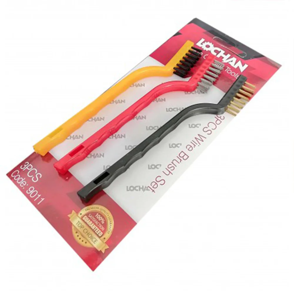 فرچه آنتی استاتیک لوچان مدل 9011 مجموعه 3 عددی