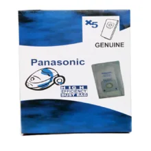 پاکت جاروبرقی مدل GENUINE کد B- PANASONIC بسته 5 عددی مناسب برای جارو برقی پاناسونیک