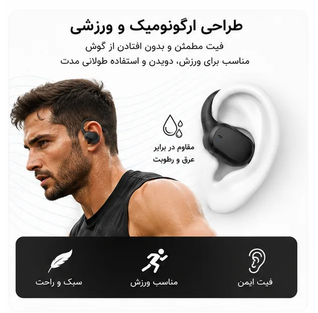 هدفون بلوتوثی مدل TWS