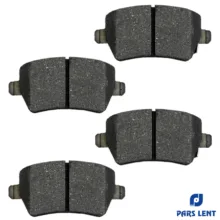 لنت ترمز دیسکی عقب خودرو لنت پارس کد 2-80196 دو جفت مناسب برای فونیکس FX پریمیوم