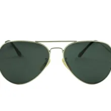 عینک آفتابی خلبانی مدل Aviator Large Metal Silver Grey