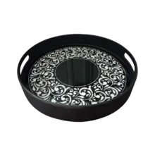 سینی دسته دار مدل ترنگ سایز 33*33 سانتی متر