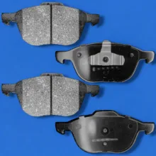 لنت ترمز چرخ جلو مدل H+Brke00337 مناسب برای مزدا 3 بسته 4 عددی