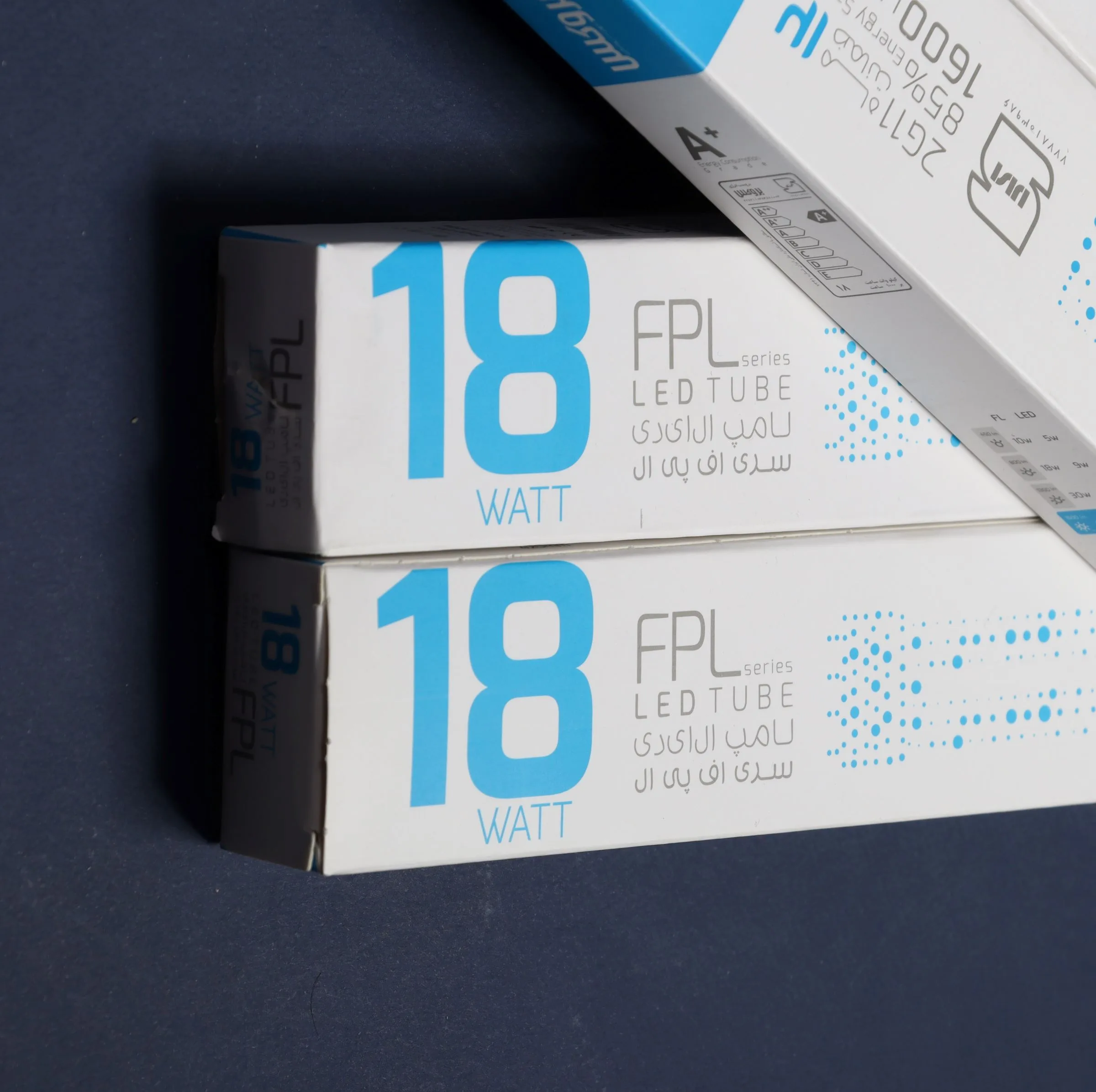 قاب مهتابی ال ای دی بروکس مدل FPL.4 پایه 2G11