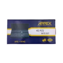 آچار بکس اپکس مدل AJ-APX-6040 مجموعه 40 عددی