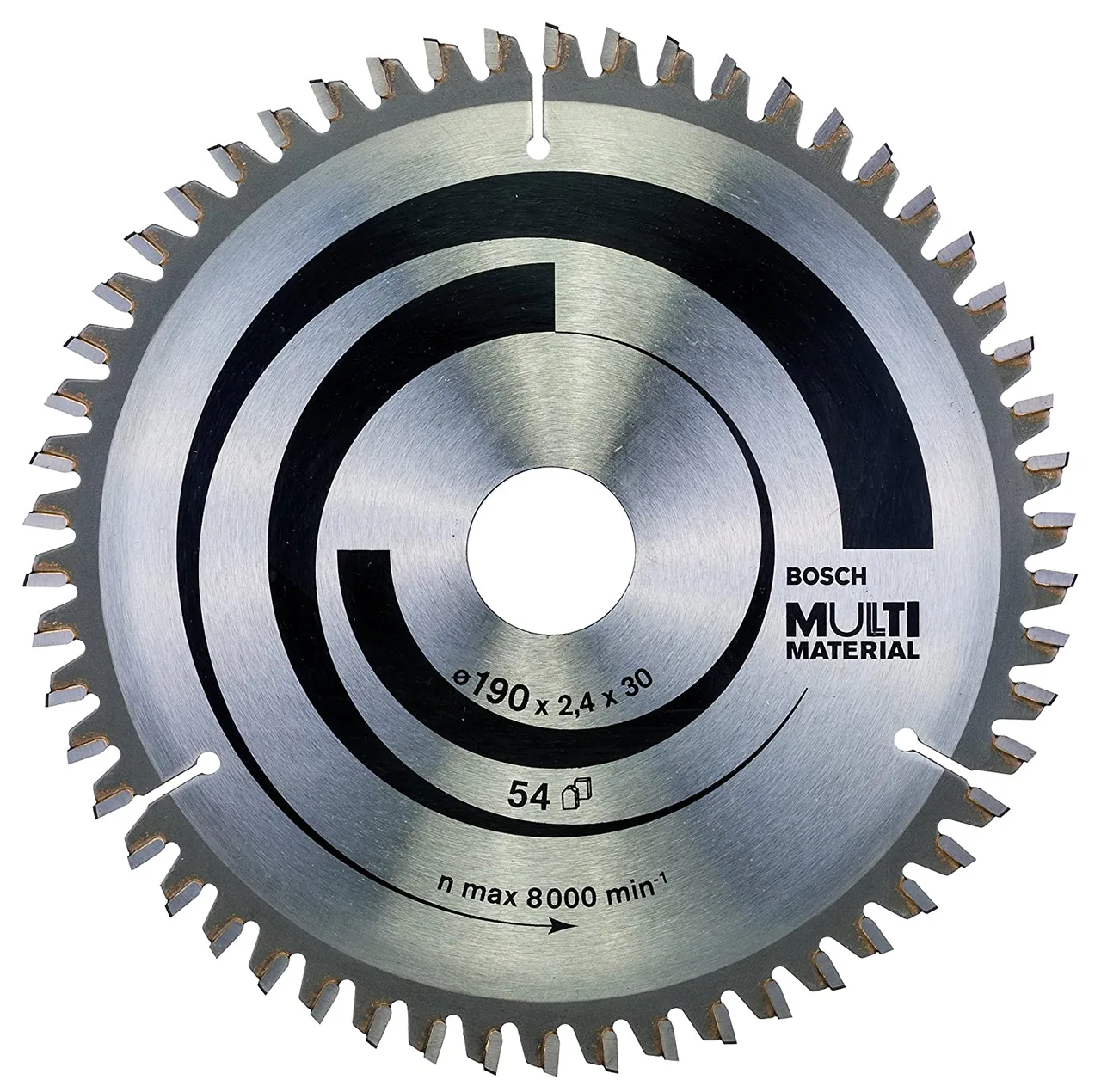 تیغ اره میزی بوش مدل Multi Material 54T - 190 MM