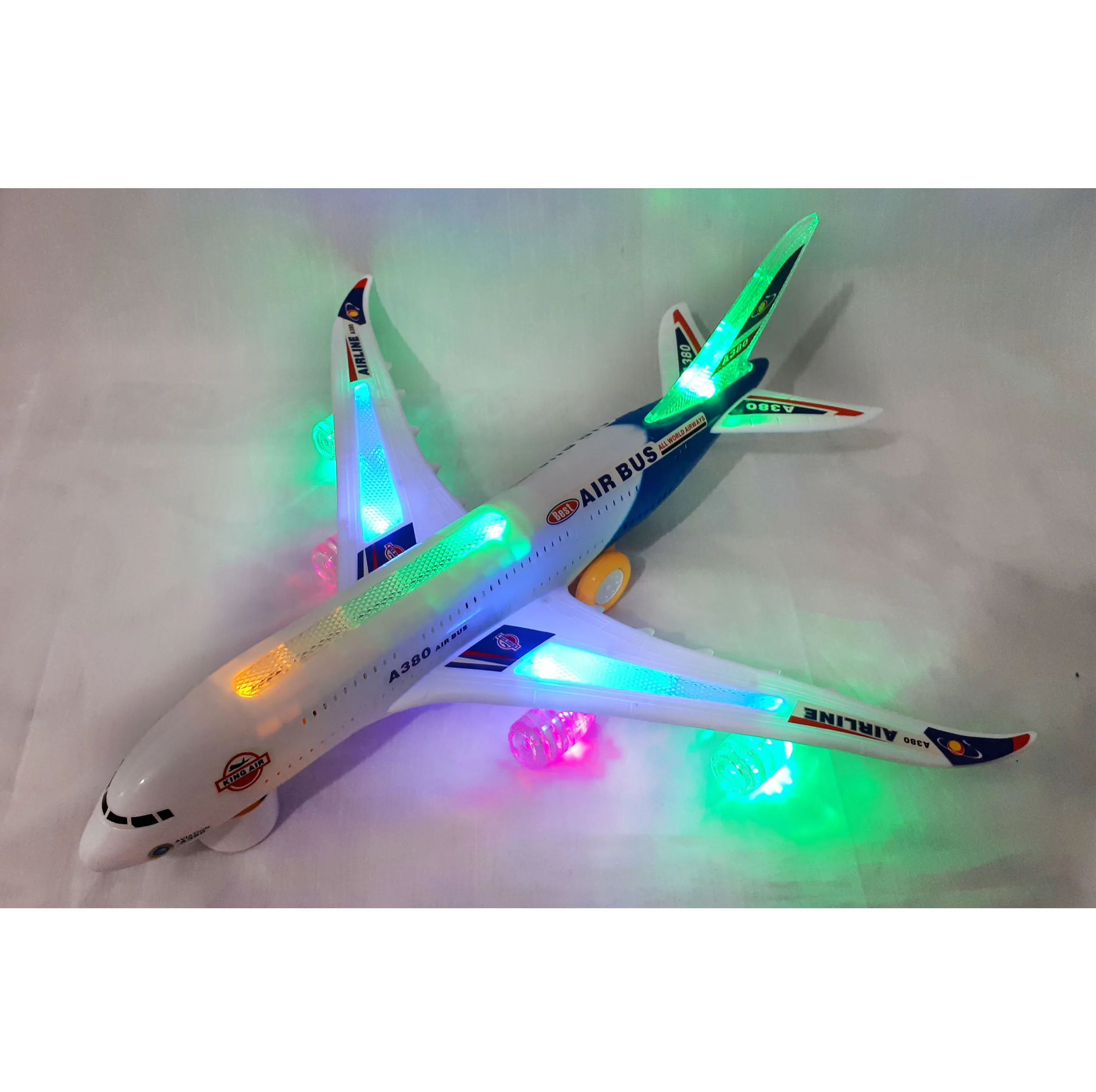هواپیما بازی طرح ایرباس مدل A380 کد 00328