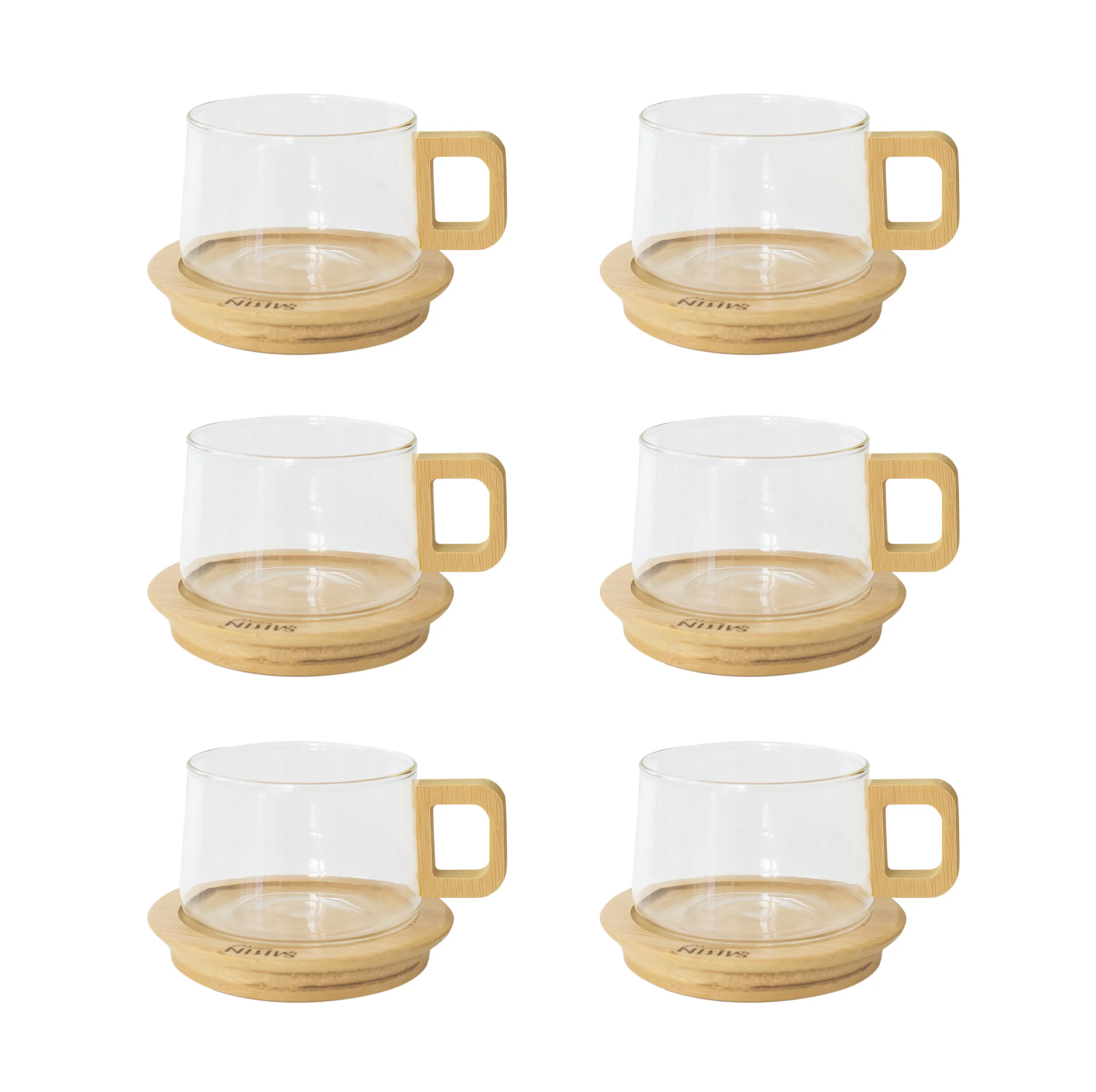 سرویس چای خوری 12 پارچه 6 نفره شاهین مدل SHN-122