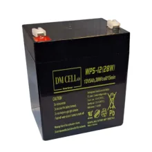 باتری سیلد اسید 12 ولت 5 آمپر ساعت دی ام سل مدل 12V-5AH