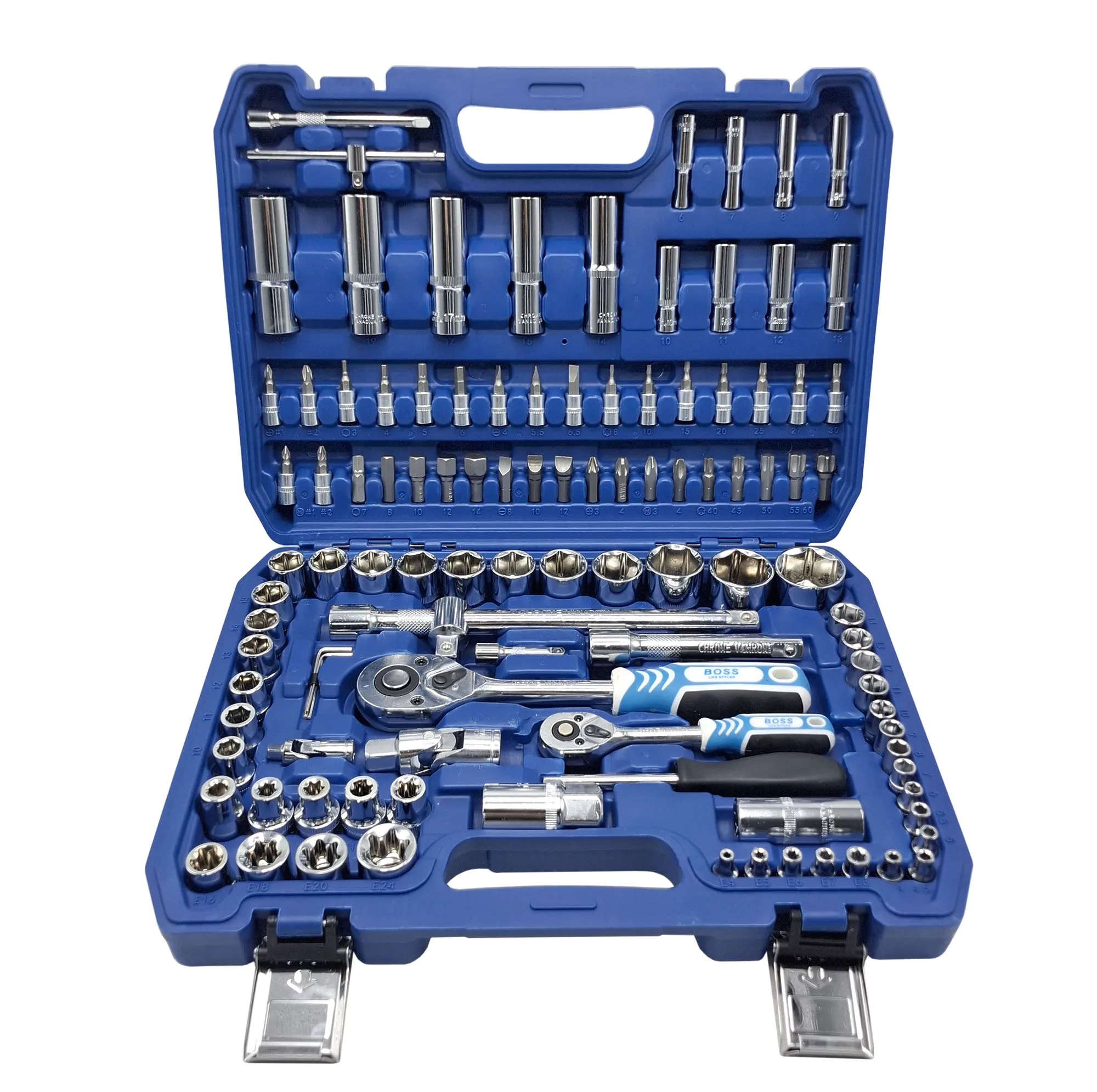 آچار بکس باس مدل BS-108PCS مجموعه 108 عددی
