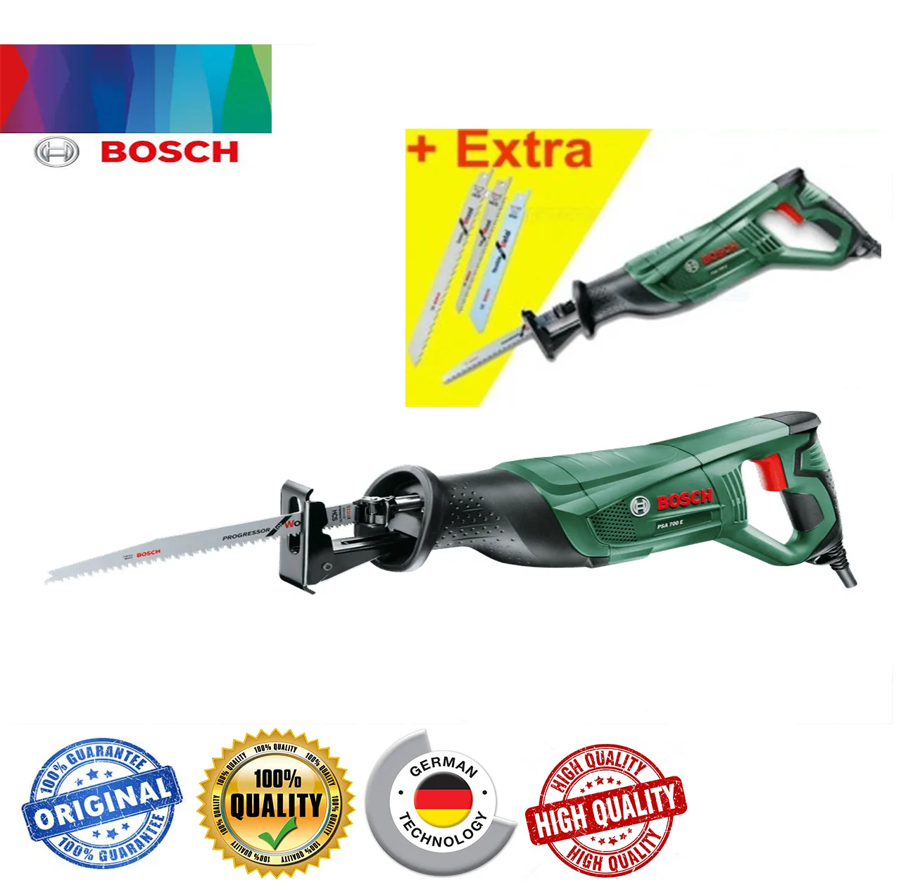 اره افقی بر بوش مدل PSA 700 E Extra