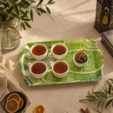 سینی دسته دار مدل 3000 لیمو سایز 28*45 سانتی‌متر