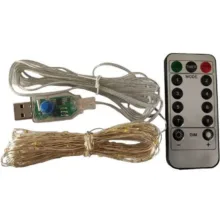 ریسه ال ای دی مدل ریموت دار USB کد 345 طول 10 متر