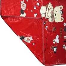 پتو کودک مدل خرس ماهیگیر سایز 120x100 سانتی متر