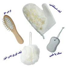 ست لیف حمام هااودا مدل ns4 مجموعه 4 عددی