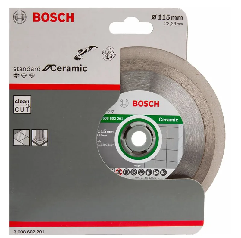صفحه برش سرامیک بوش مدل سخت بر Clean Cut 115mm