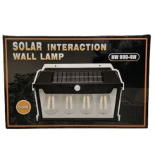 چراغ پارکی خورشیدی مدل HW-999-4W