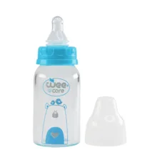 شیشه شیر وی کر مدل پیرکس دهانه استاندارد طرح خرس کد B303 حجم 120 میلی لیتر